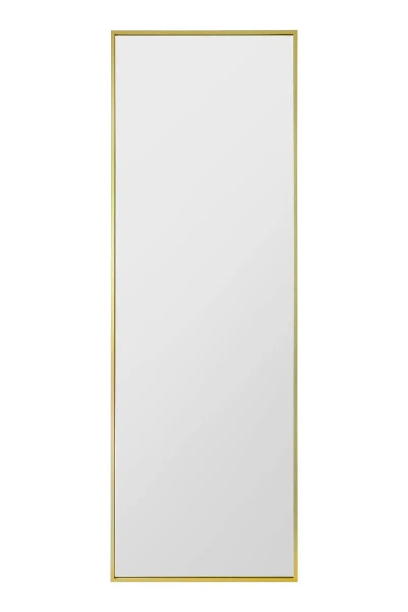MirrorOutlet Gold Aluminium Edged Wall Mirror 67" X 23" (170CM X 58CM) 4