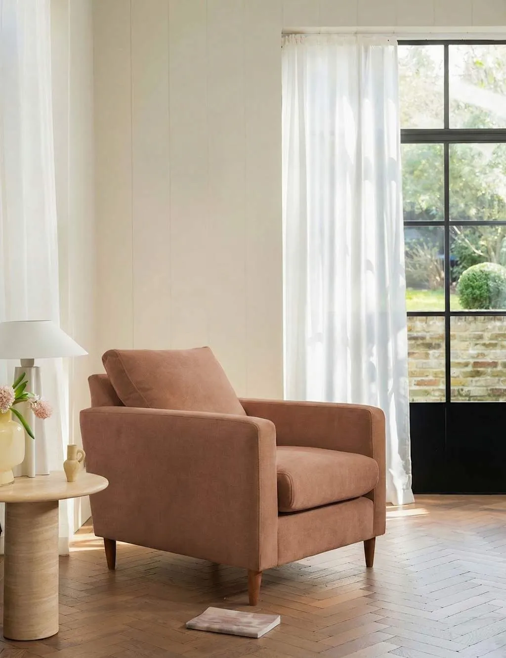 BARKER AND STONEHOUSE Todd Armchair Pink