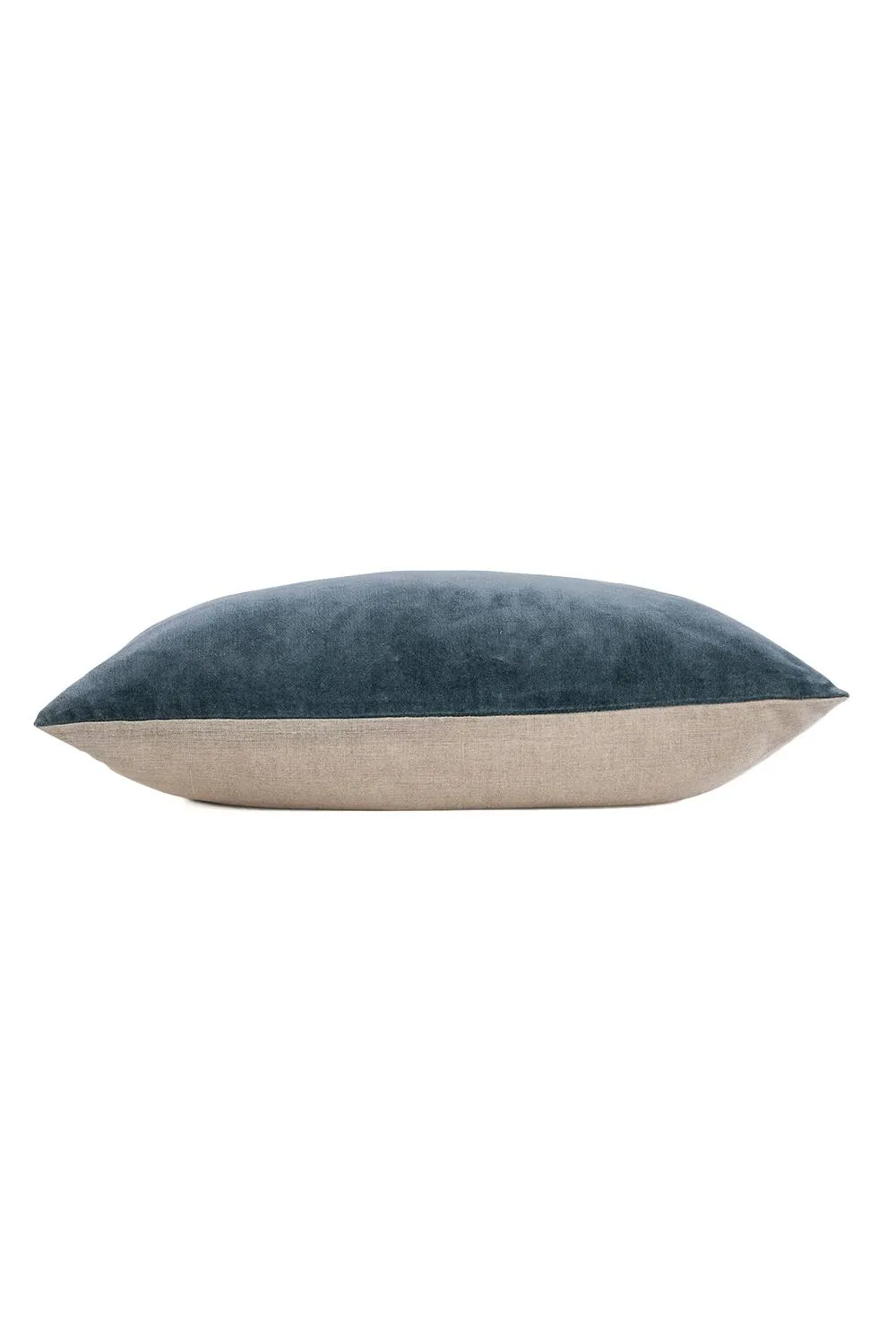 CHRISTY Luxury Filled Velvet 'Jaipur' Rectangle Cushions in Dark Navy 3