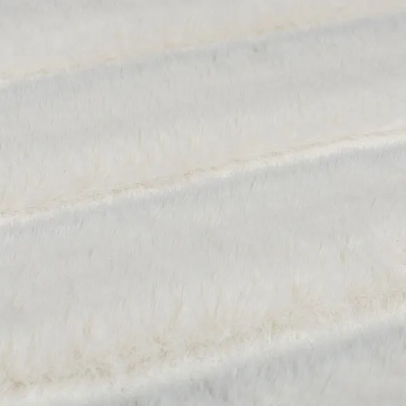 Supersoft Lush Geometric Faux Fur Arch Rug 2