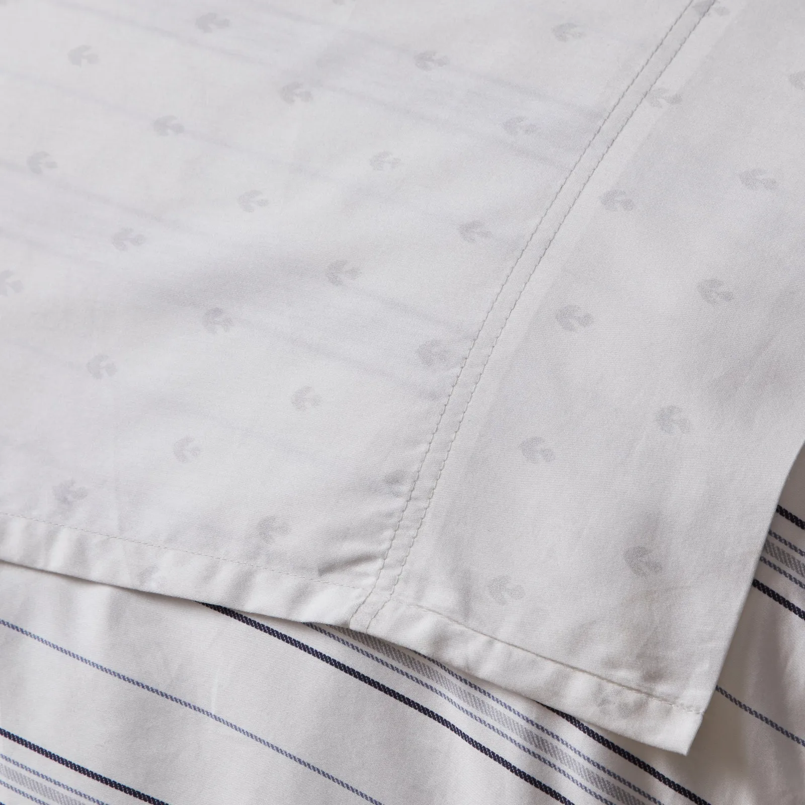 Dorma Harlyn Flat Sheet Grey