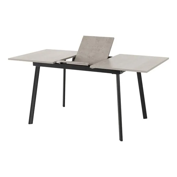 Avery 4-6 Seater Rectangular Extendable Dining Table with 4 Chairs 3