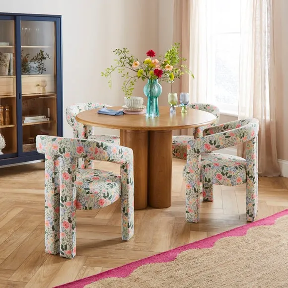 Lucilla Dining Chair, Spring Garden Print 2