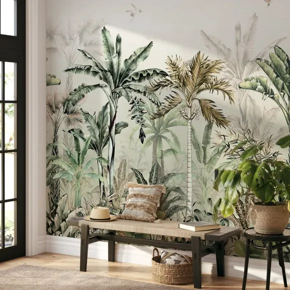 Tropical Oasis Wall Mural 2