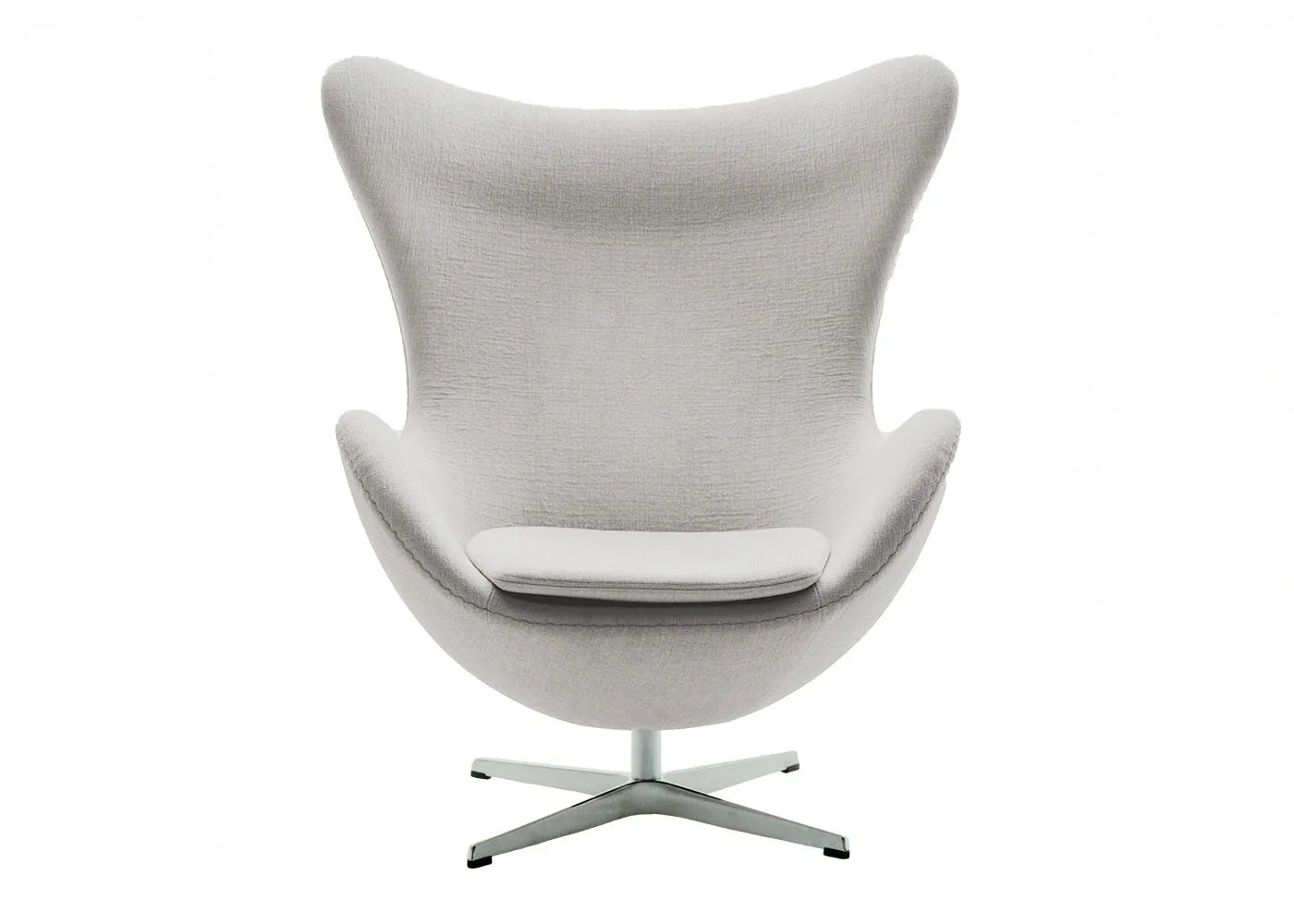 Fritz Hansen Egg Chair Ciffrado 0121 Brushed Alu Base 1