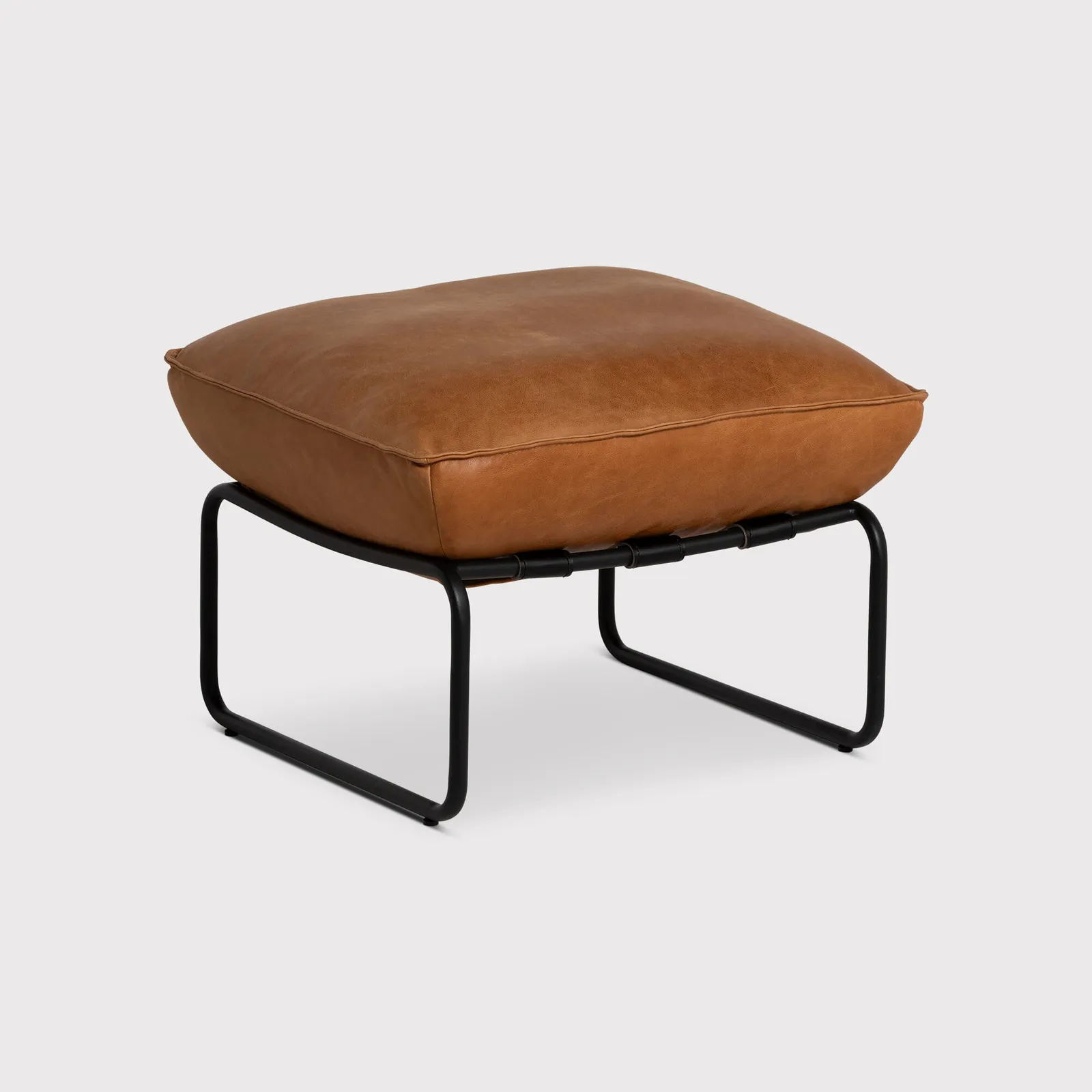 Vinci Stool, Brown Leather | Barker & Stonehouse