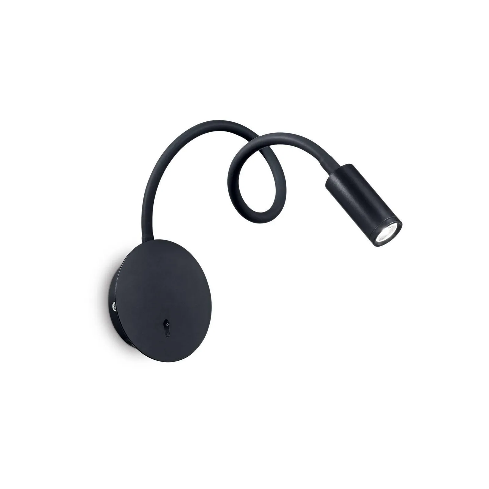 Netlighting Focus LED 1 Light Wall Light Black