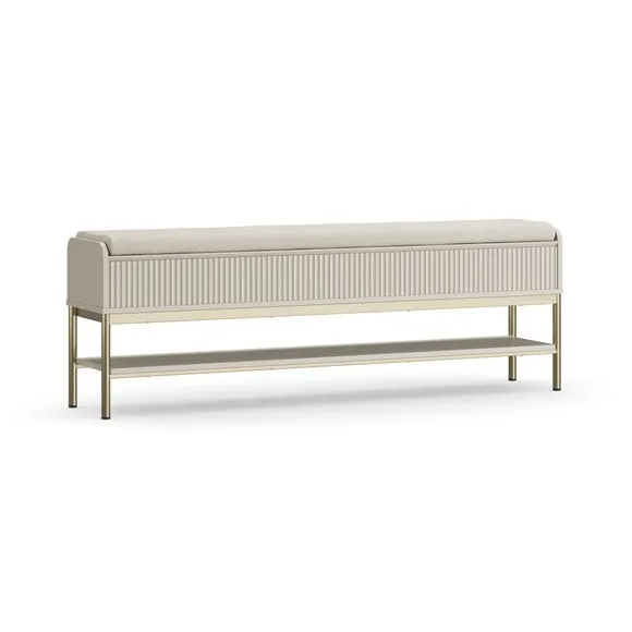 Georgi Wide Storage Bench 6