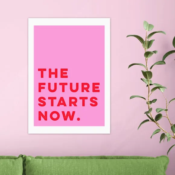 East End Prints The Future Starts Now Print 1