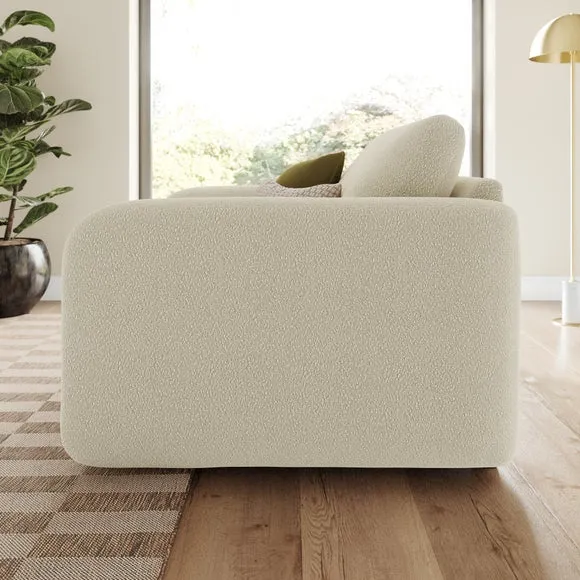 Luca Tonal Boucle Snuggle Chair 2