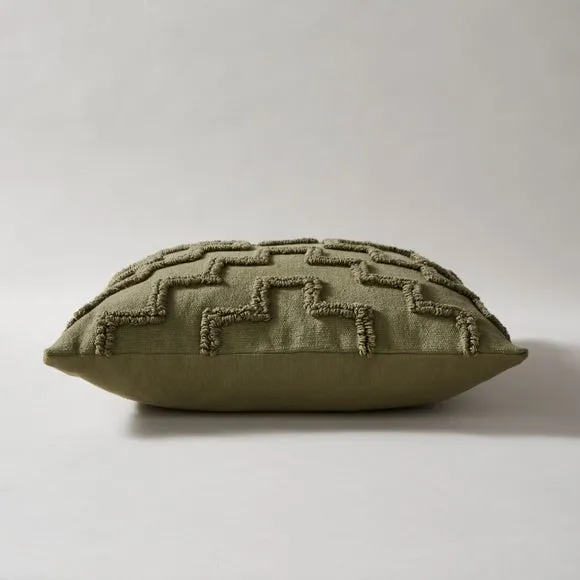 Loop Tufted Geometric Cushion Cover 4