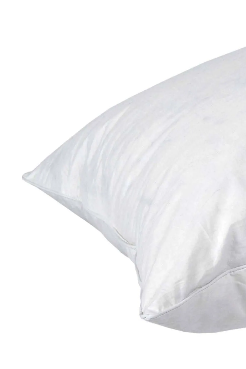 Homescapes Duck Feather & Down Body Pillow Extra Large in White 3