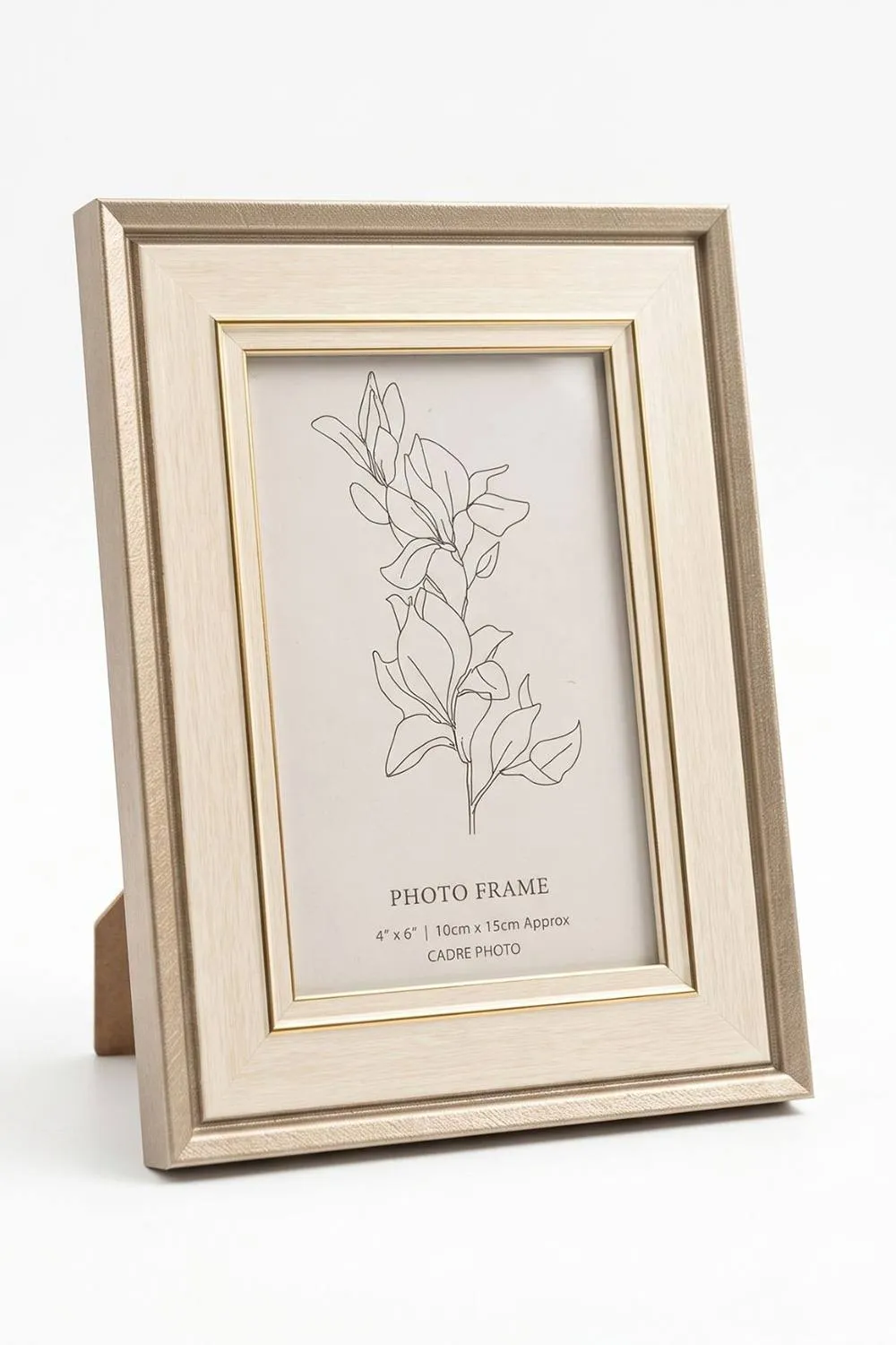 Homescapes Champagne Gold Picture Frame - 4 x 6" 4