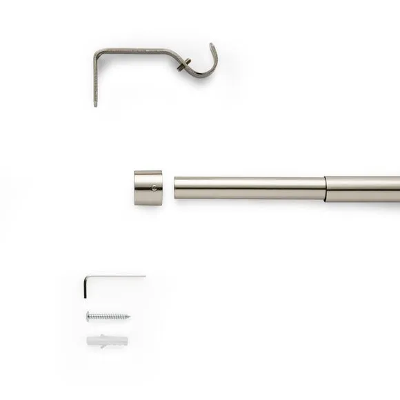 Stud Extendable Metal Curtain Pole 2