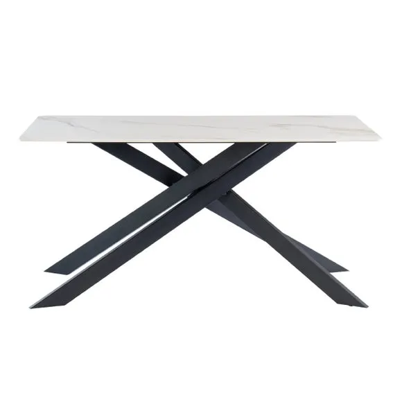 Camilla 6 Seater Dining Table, Sintered Stone 2