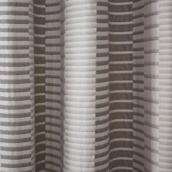 Kenton Stripe Blackout Eyelet Curtains 3