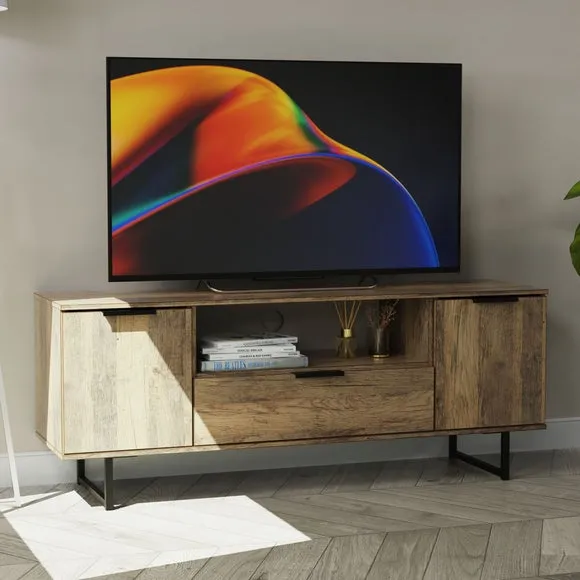 Milston Wide TV Unit for TVs up to 65" 1