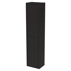 Wickes Tallinn Graphite Push to Open Wall Hung Tower Unit - 1300 x 300mm