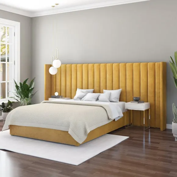 Grandeur Plush Velvet Headboard 1