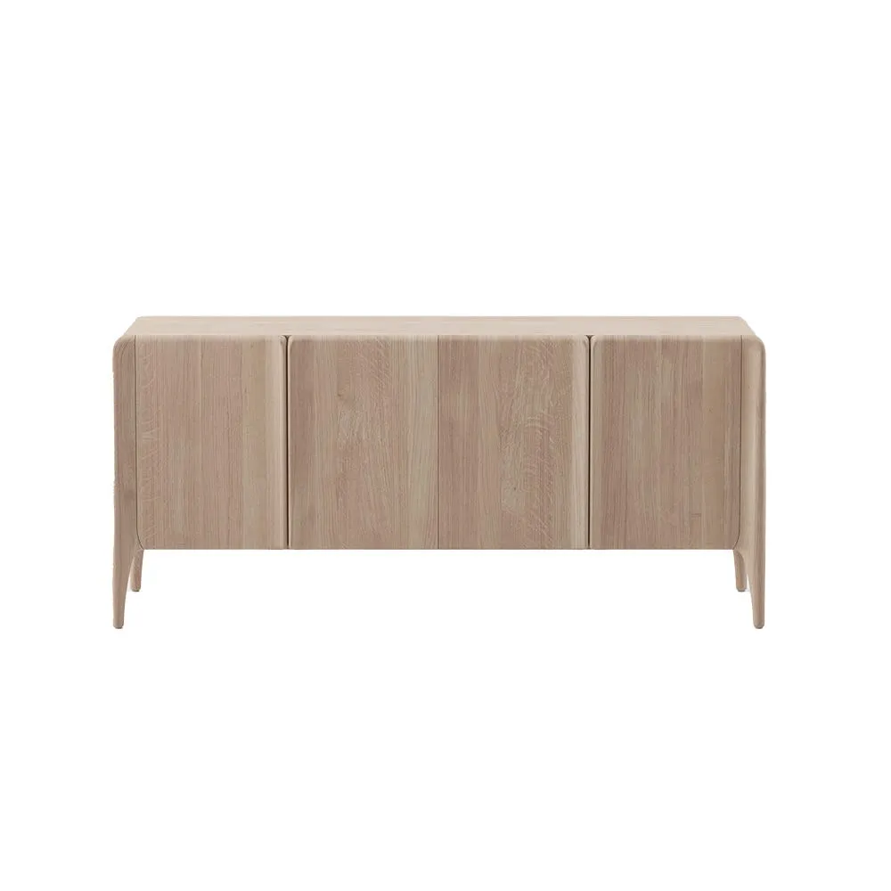 Artisan Rio Sideboard 4 Doors Oak White Oil 205 x 75cm 2