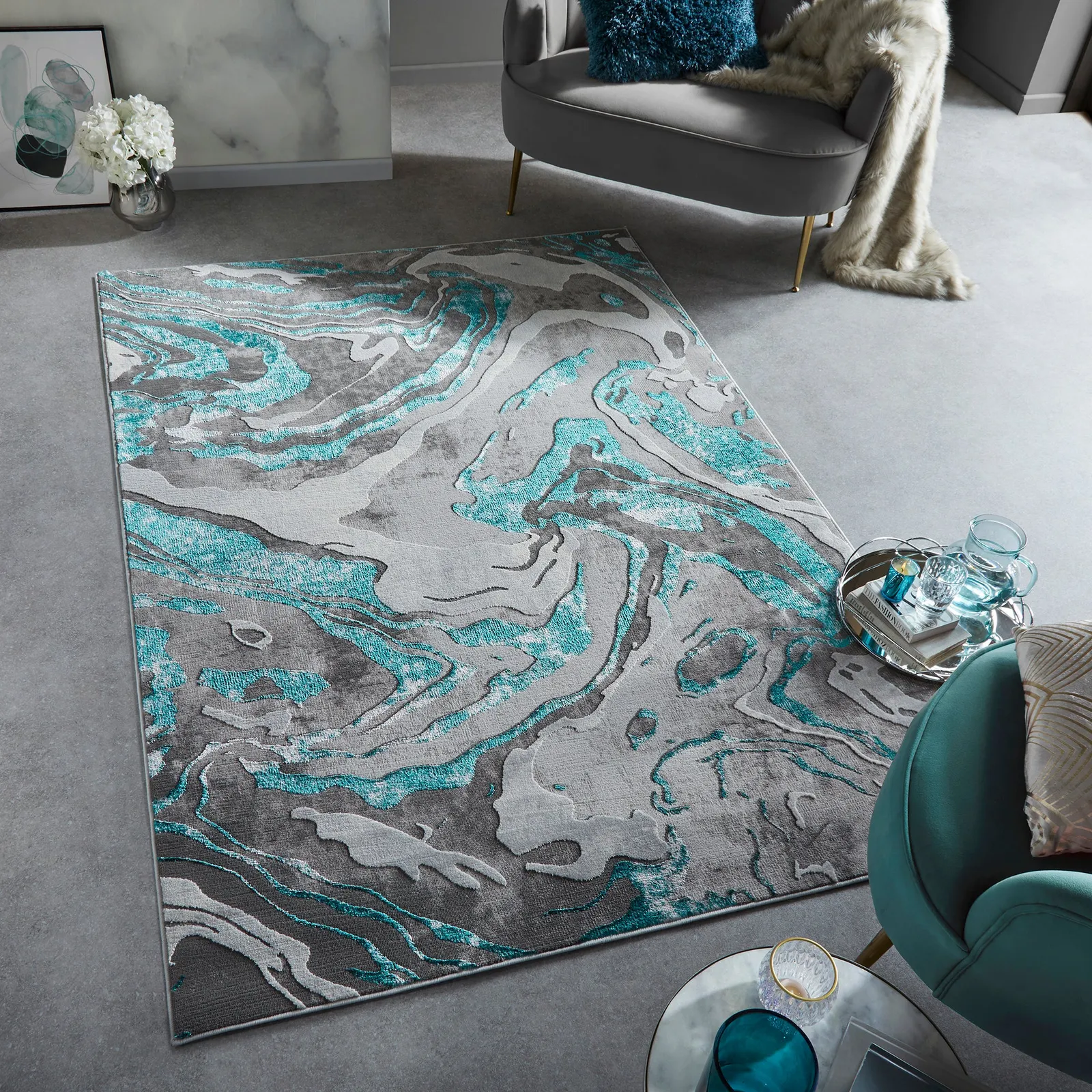 Marbled Rug 1