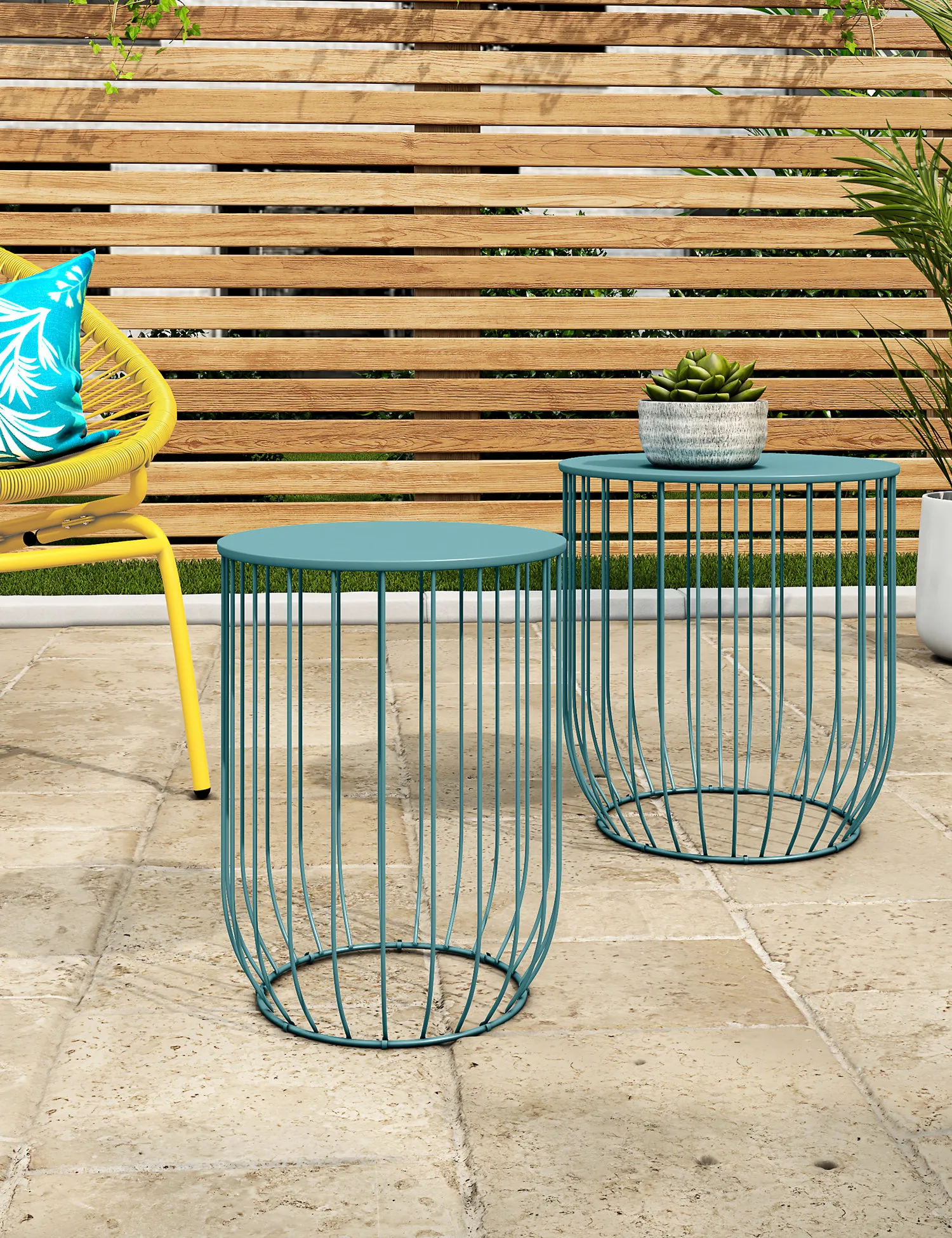 M&S Loft Lois Garden Nest of Tables