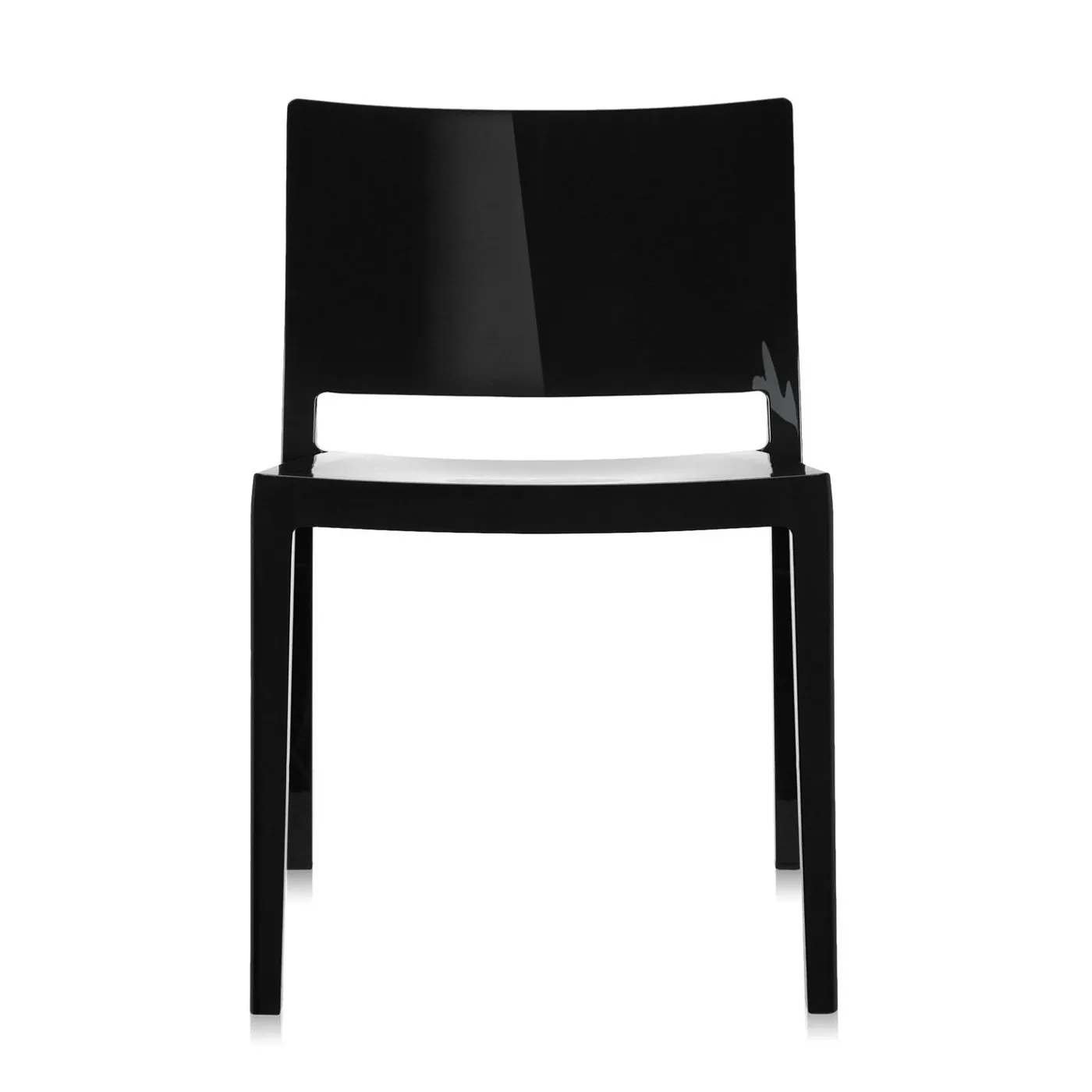 Kartell Lizz Chair Black Set of 2 1