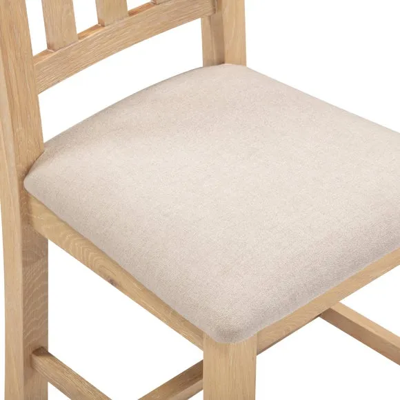 Windsor Set of 2 Slatted Dining Chairs 6