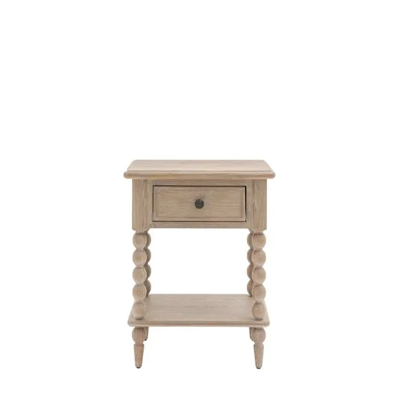 Cedar & Sage Boden 1 Drawer Bedside Table 4