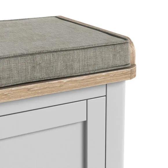 Bromley II Storage Bench With Cushion 5