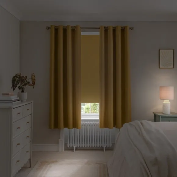 Luna Simply Fit Blackout Roller Blind 5