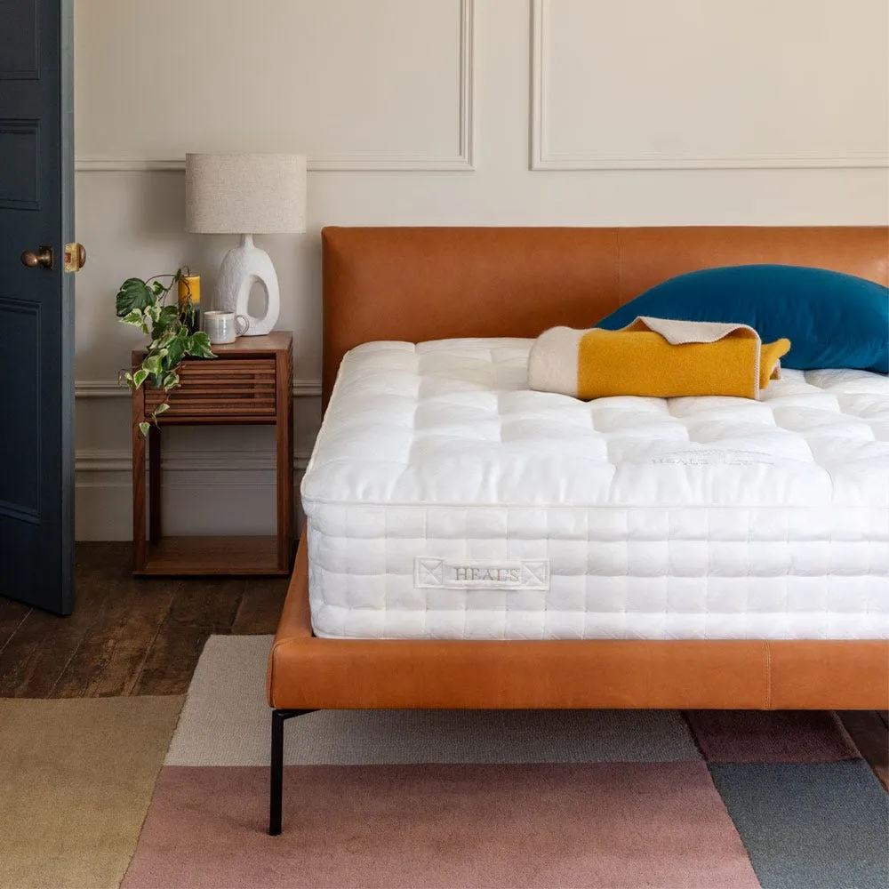 Heal's Matera Bed Super King St Moritz Wool Grey 2