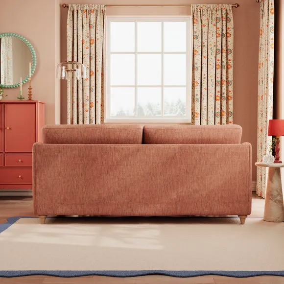 Hattie Slub Faux Linen 3 Seater Sofa 3