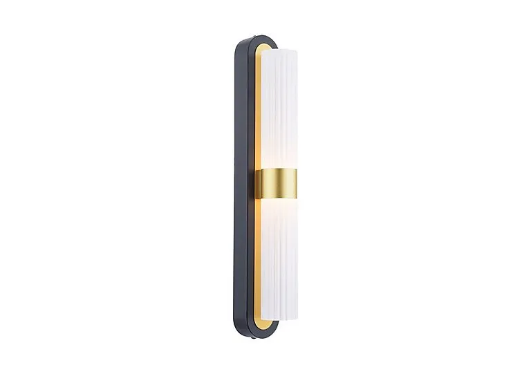 Huxford Art Deco 2 Light LED Wall Light