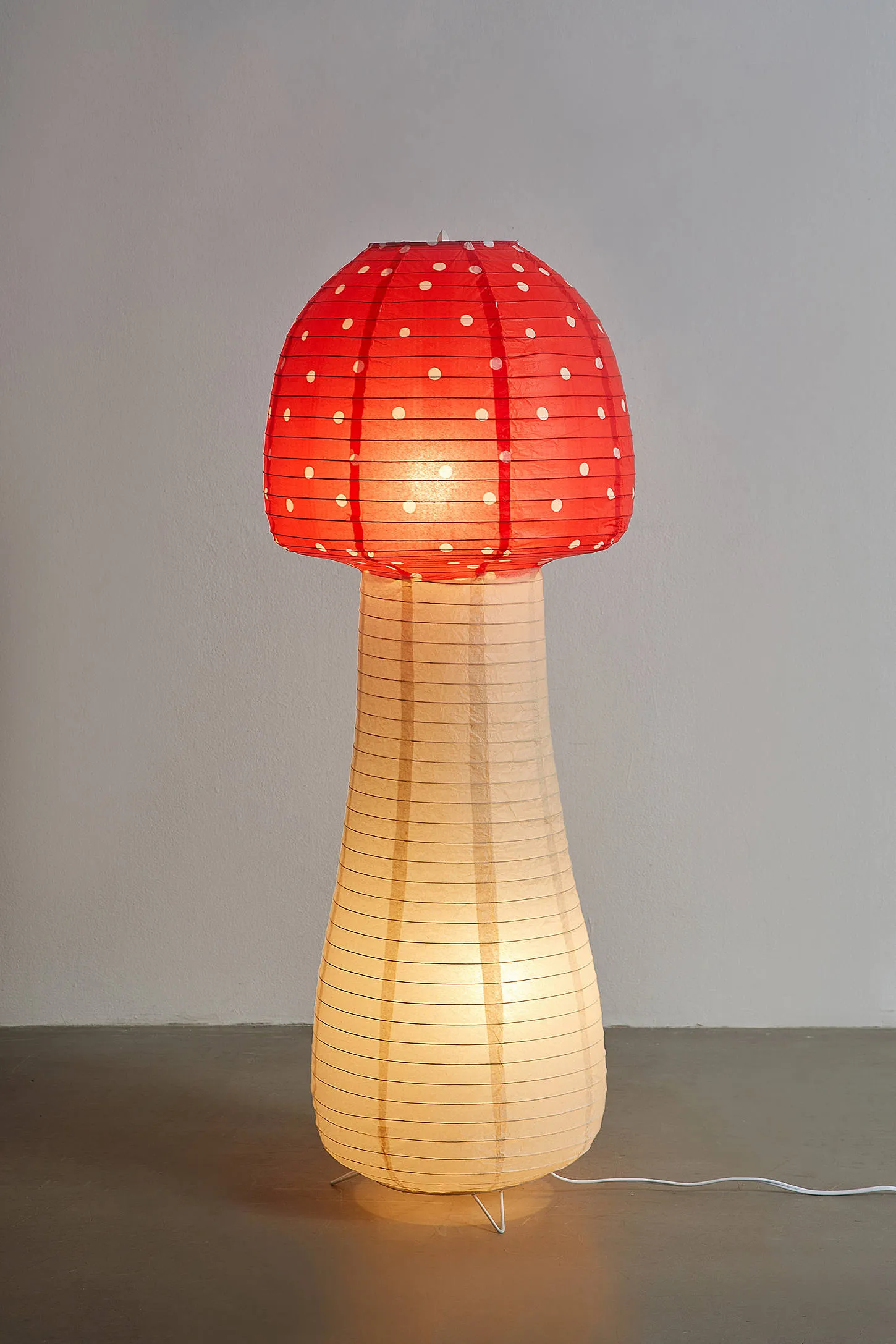 Mushroom Floor Lamp - Red 4