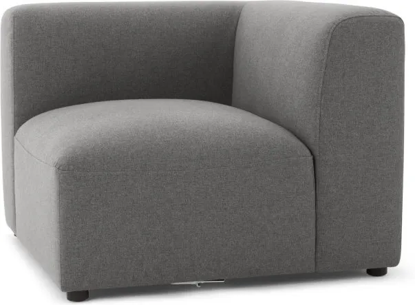 Juno Modular Corner End Seat, Marl Grey