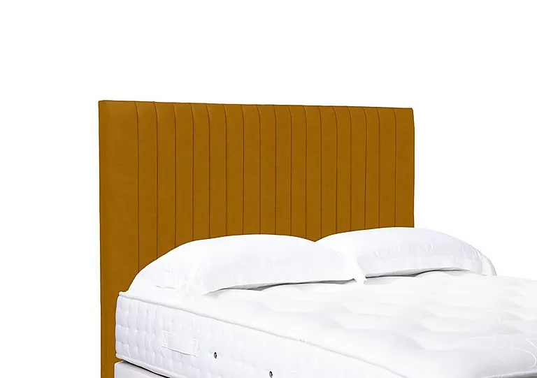 Artisan Collection Cadenza High Floor Standing Headboard - Single - Plush Corn
