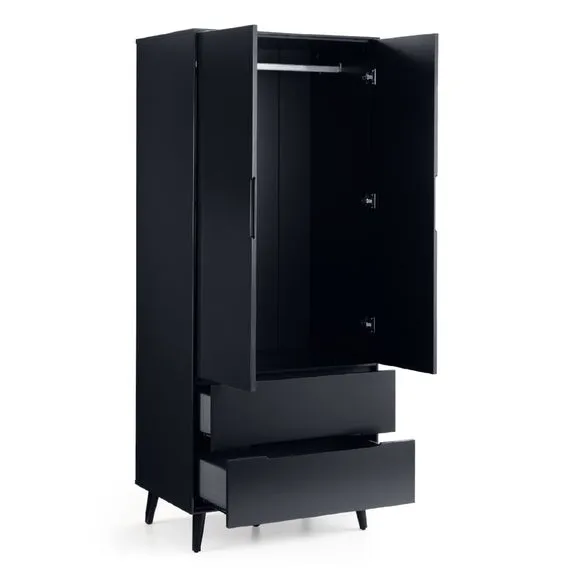 Alicia Double Wardrobe, Anthracite 2
