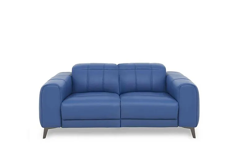 Ezra 2 Seater Leather Sofa - Aegean