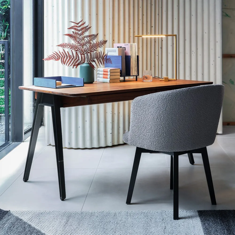 De La Espada Orson Compact Desk Danish Oiled Oak 3