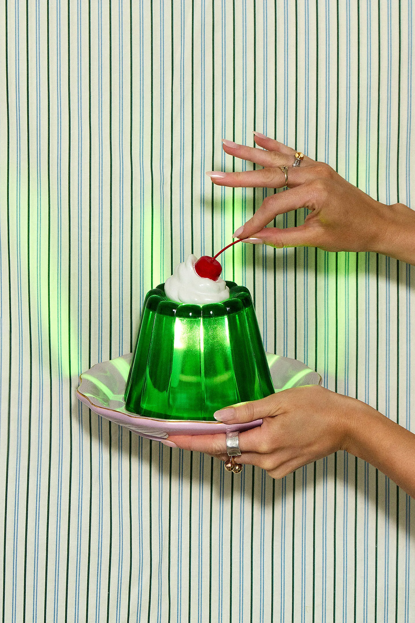 Jelly Table Lamp - Green