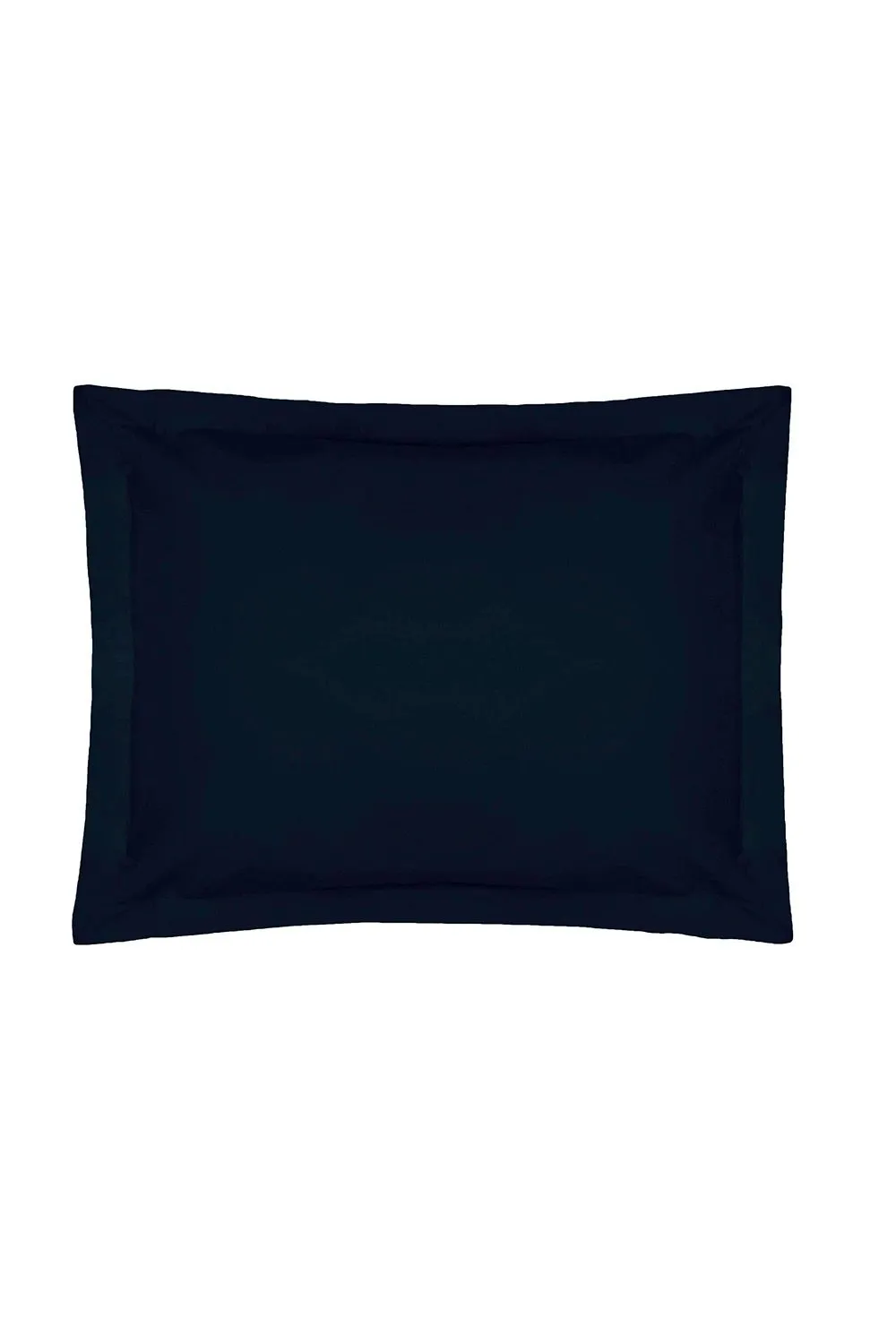 Belledorm Easy Care 200 Thread Count Cotton Polyester Percale Oxford Pillowcase in Navy 1