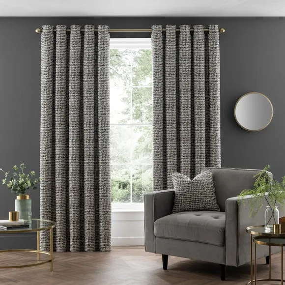 Camden Jacquard Eyelet Curtains 2