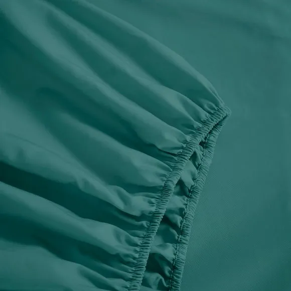 Dorma Crisp & Fresh 400 Thread Count Egyptian Cotton Percale Fitted Sheet 2