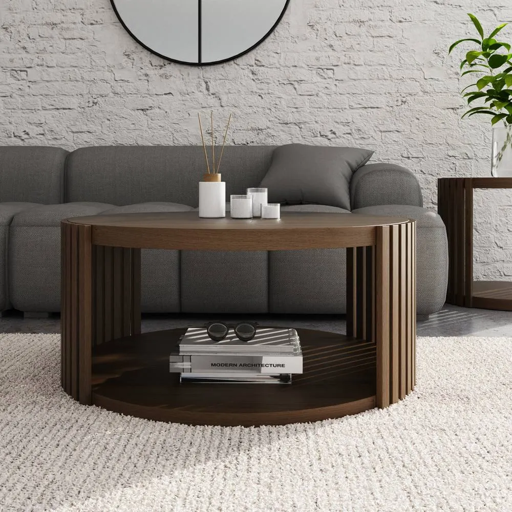 GFW Zadie Coffee Table in Walnut