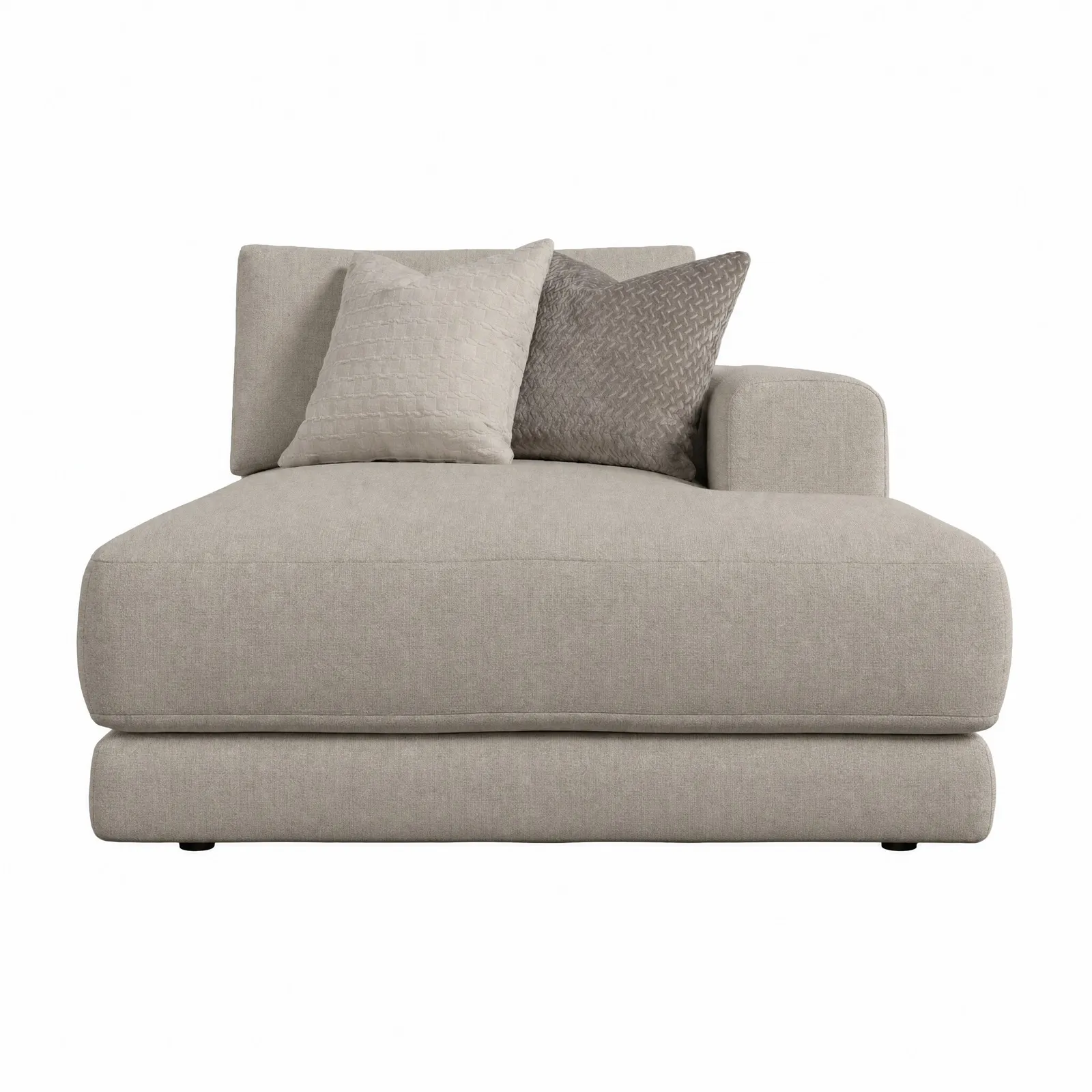 Lomax 1 Arm Chaise Rhf, Brown | Barker & Stonehouse 2