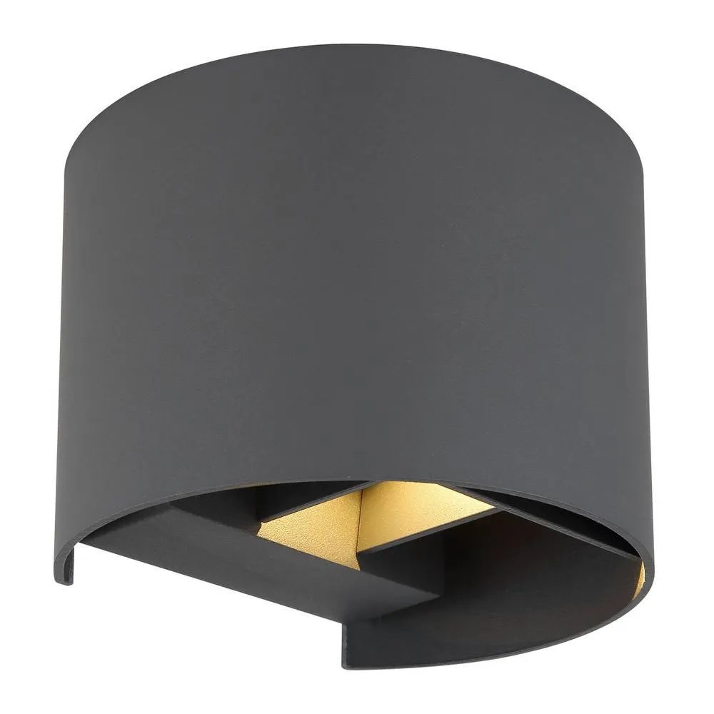 Netlighting Veronika Outdoor Up Down Wall Lamp Anthracite IP54 LED 3000K in Grey 3