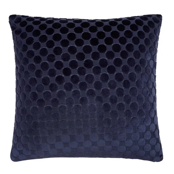 Soiree Velvet Spot Square Cushion 3