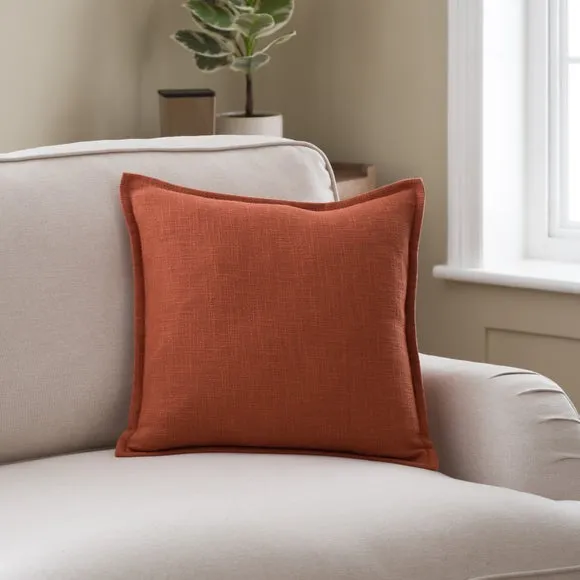 Westcott Cotton Slub Square Cushion 1