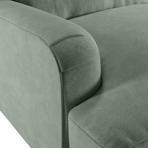 Martha Vintage Velvet 2 Seater Sofa 6